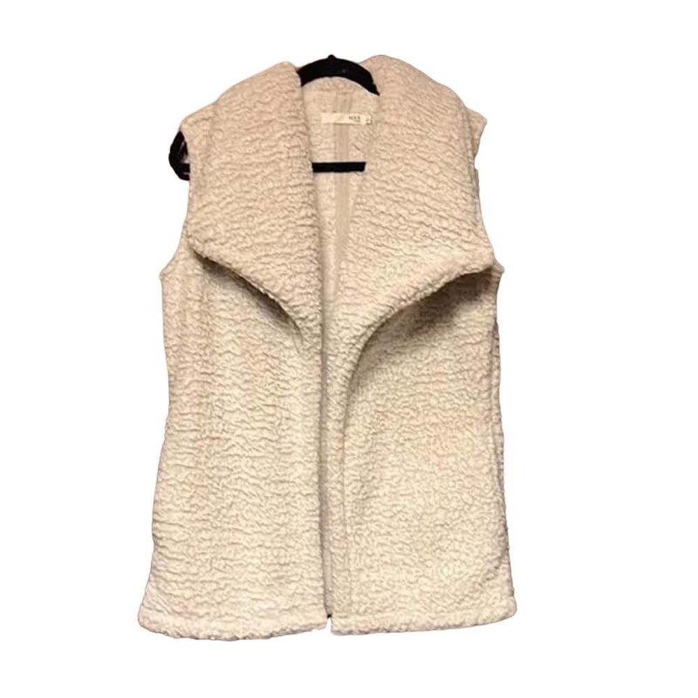 Max Jeans Sherpa Sweater Vest Comfy size M - Picture 4 of 4
